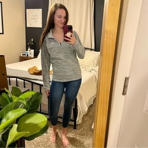 North face quarter zip